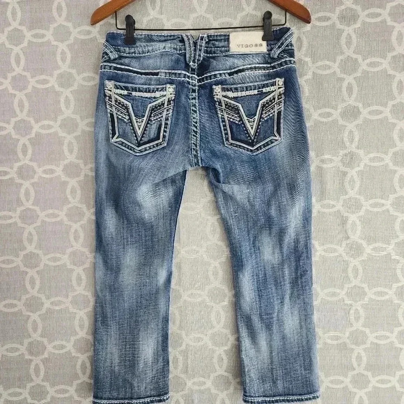 Vigoss The Chelsea Jean Capris Women's 27 - Picture 1 of 10